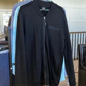Oakley zip up bomber sweater xxl